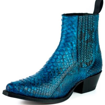 Bottes MAYURA MARIE 2496 PYTHON BLEU 323