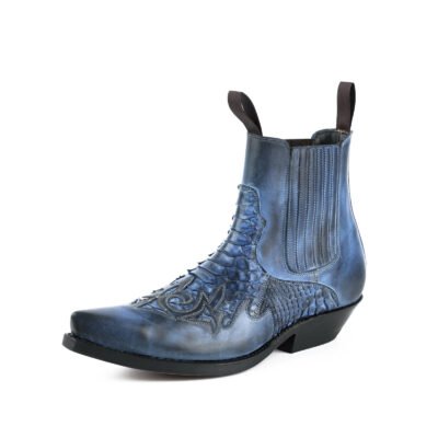 BOOTS MAYURA ROCK 2500 VACUNO / PYTHON AZUL